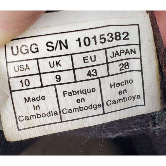 Ugg Mens Yucca 1015382 Brown Waterproof Winter Leather Duck Boots Size 10 main image 4
